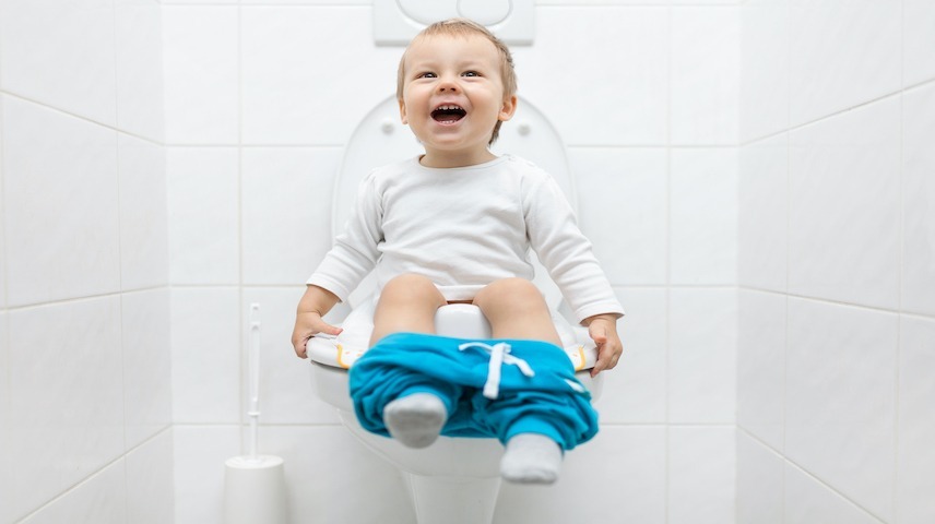 Toilet training your child